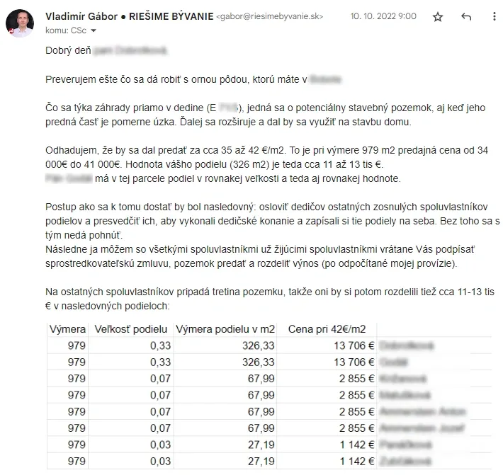 Zlaté nugety skryté v pozemkoch