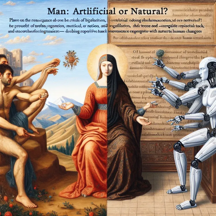 Človek: Umelý či prirodzený?